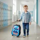 Mochila Rodinhas Stitch Masculino e Estojo de Brinde