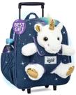 Mochila rolante Naturally KIDS Unicorn para meninas