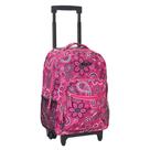 Mochila rolante Rockland Bandana de 17 polegadas com alça dupla