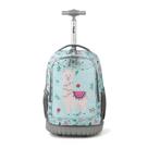 Mochila rolante Tilami Alpaca Design para meninos e meninas