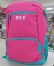 Mochila Rosa Pink com detalhes de bolsos e cores com contraste