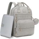 Mochila ROSEGIN, bolsa de fraldas de material vegano, 35L, impermeável