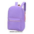 Mochila roxa de costas - luxcel