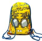 Mochila Saco Passeio Feminina Academia Viagem G Bob Esponja Abacaxi