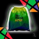 Mochila saco personalizada tamanho Adulto cor verde