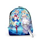 Mochila Sailors Moons Tsukinos Usagis Anime School 34x17x40cm Mochila Sailors Moons Tsukinos Usagis Anime School 34x17x40cm