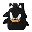 Mochila SANMU Creative Cartoon Super Sonic de grande capacidade