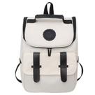 Mochila Sanmu Elementary School em couro PU impermeável