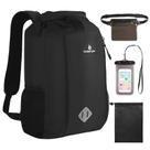 Mochila seca Sunnylon 20L impermeável com bolsa de cintura