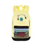 Mochila Sestini Grande Capricho Candy Popcorn Amarelo Mochila Sestini Grande Capricho Candy Popcorn Amarelo
