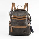 Mochila Silvana Tork em couro Preto