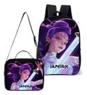 Mochila Simples Com Lancheira Termica Kit Infantil Escolar Estampa Kpop Virtual Trio Amigas Lançamen Mochila Simples Com Lancheira Termica Kit Infantil Escolar Estampa Kpop Virtual Trio Amigas Lançamen