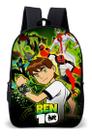 Mochila Simples Escolar Ben Relogio 10 Alien Avulsa Premium