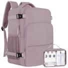 Mochila Sinaliy Travel Laptop de 16 polegadas à prova d'água para mulheres