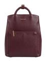 Mochila slim couro liso Lavínia