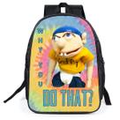Mochila Smls Jeffys Cartoon Kids School Anime 30x16x40cm
