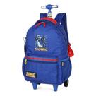 Mochila Sonic com Rodas Escolar Luxcel Original Carrinho -
