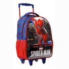Mochila Spider Man Homem Aranha Marvel Resistente Reforçada Bolso para Garrafinhas 14 - Spider M - Xeryus