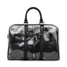 Mochila Steve Madden Warren preta transparente com conjunto de presente