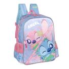 Mochila Stitch e Angel Roxo Mochila Stitch e Angel Roxo