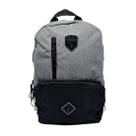 Mochila Surftrip Double Nylon Mescla Cinza e Preto