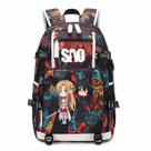 Mochila Sword Art Online Yuuki Asuna Cartoon Kids School