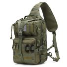 Mochila Tactical Sling Bag Lemubeane Military Rover Army Green