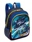 Mochila Tam G Hot Wheels 19x Costas 2019 Tubarão 3d - Sestini Mochila Tam G Hot Wheels 19x Costas 2019 Tubarão 3d - Sestini