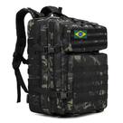 Mochila Tática Camping Militar 50 Litros Resistente A Água