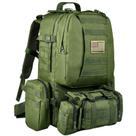 Mochila tática CVLIFE Military Army 60L com sistema Molle Mochila tática CVLIFE Military Army 60L com sistema Molle