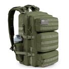 Mochila tática kookoomia 50L para homens Army Molle - Verde