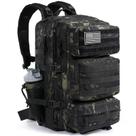 Mochila tática kookoomia Military 50L para homens resistente à água