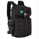 Mochila Tática Militar Assault 45 Litros + patch do brasil escolha sua cor
