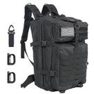 Mochila Tática Militar Oraynn 50L Preta com Sistema MOLLE Mochila Tática Militar Oraynn 50L Preta com Sistema MOLLE