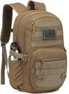 Mochila Tática Militar PRYXON Molle 25 L Marrom Mochila Tática Militar PRYXON Molle 25 L Marrom