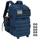 Mochila Tática Militar R.SASR 45L Azul Escuro Mochila Tática Militar R.SASR 45L Azul Escuro