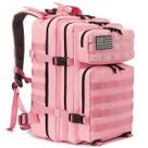 Mochila tática QT&QY 45L para mulheres GYM Fitness Army Molle