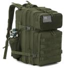 Mochila tática QT&QY Military 45L impermeável para homens