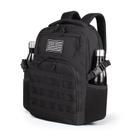 Mochila TBNBO Small Military Tactical 25L/30L para homens preta