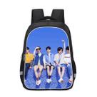 Mochila Teens in Times Cartoon Kids School Anime 30x17x41cm Mochila Teens in Times Cartoon Kids School Anime 30x17x41cm