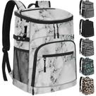 Mochila térmica Capolo isolada à prova de vazamentos, 30 latas de mármore