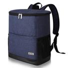 Mochila térmica HAWGON Leak Proof, 30 latas, impermeável, azul marinho