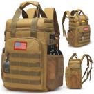 Mochila Térmica Táctica Resistente Impermeable Marrón ATRIPACK