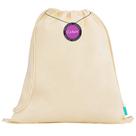 Mochila tipo Saco Gym Sack em Algodão Orgânico 37x41cm Cádis TopGet