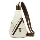 Mochila tiracolo pequena de lona Sling Bag KL928 impermeável