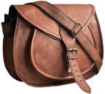 Mochila tiracolo Rustic Town Vintage Leather 33cm