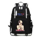 Mochila Tokyos Ghouls Kanekis Kens Anime School Oxford 30x14x46cm