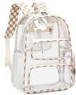 Mochila transparente CAMTOP Transparent Heavy Duty para escola