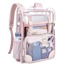 Mochila transparente mommore Heavy Duty PVC transparente grande