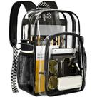 Mochila transparente PAMANO Transparent Heavy Duty para trabalhos universitários